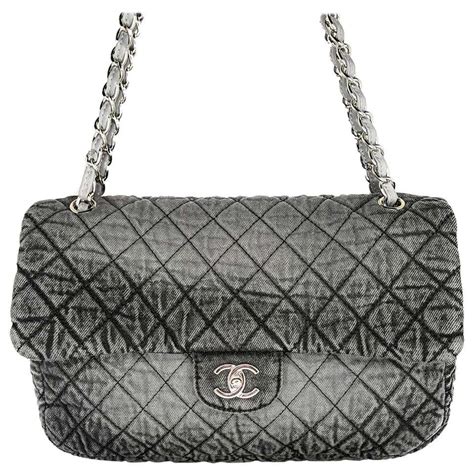 chanel denim quilted bag|chanel bag new original.